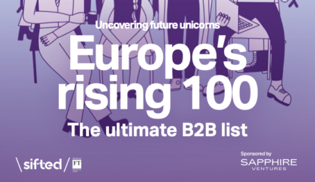 Europe's rising 100 B2B Business Poster