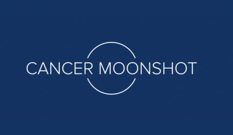 View President Biden’s Cancer Moonshot Speech – Summary Cancer Moonshot logo on blue